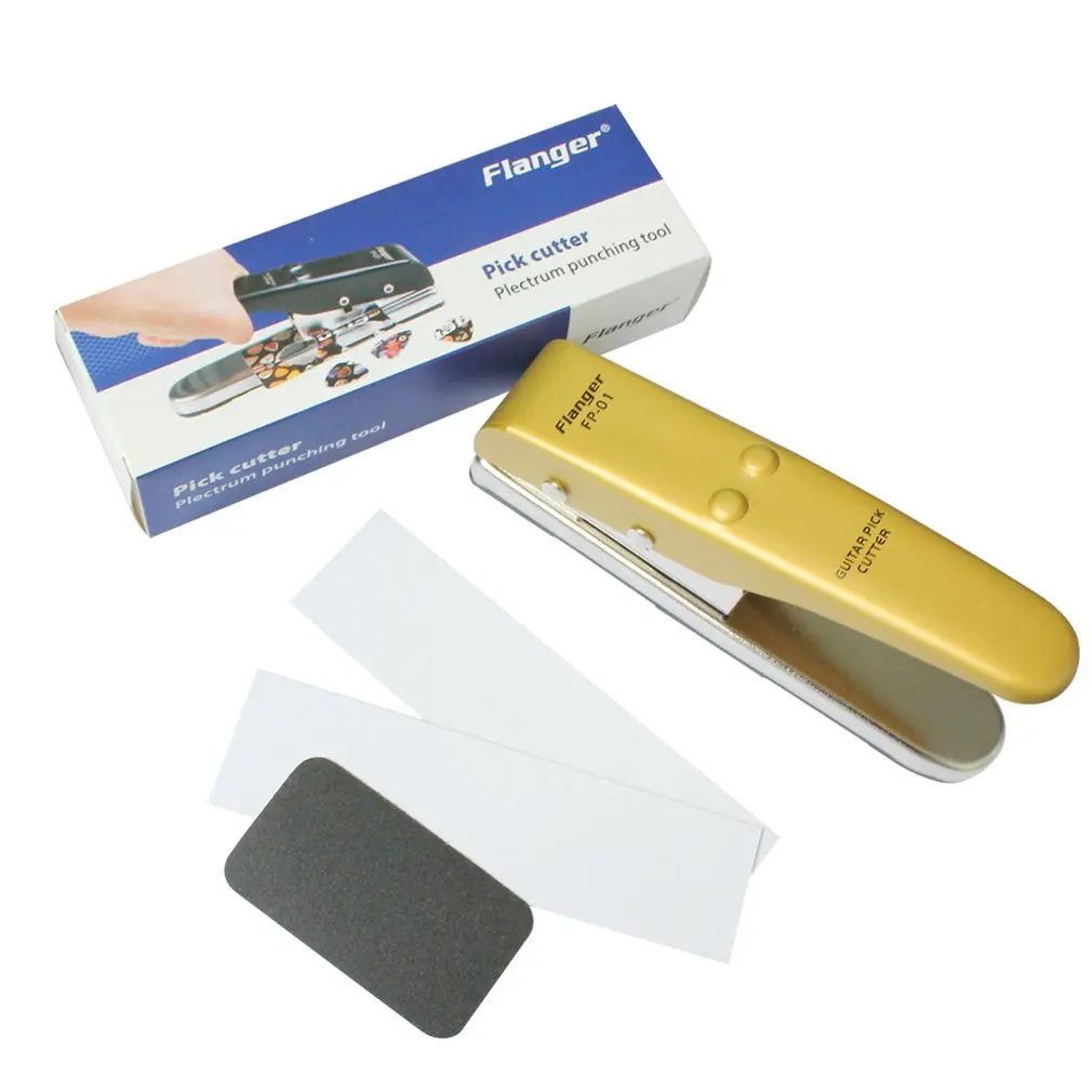Flanger FP-01 гитарный резец Plectrum перфоратор крепкий прочный профессиональный DIY Струнные инструменты