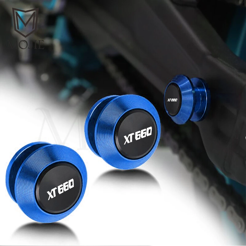 6MM Motorcycle Swingarm Sliders Spools Stand Screws For Yamaha XT660 R X Z E XT660R XT660X XT660E XT660Z Tenere | Автомобили и