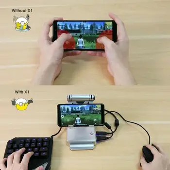 

Mobile Bluetooth 4.0 PUBG Controller Mobile Controller Android Gaming Keyboard Mouse Converter For IOS iPad