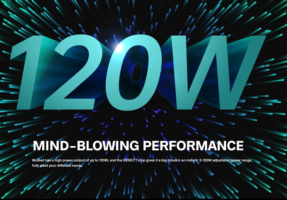 Elektrische Zigarette  Voopoo Musket Box Mod 5-120W Leistung von Dual Batterie Thread oled Display für Vape Zerstäuber_H240cd5e3d3604a7a97d02b1c6aba9e21p