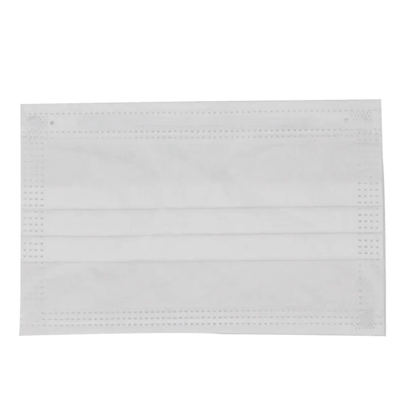 

50 Pcs Disposable Mouth Protective Masks Children Mask Protection 3 Layers White Color Anti-Dust Disposable Mask