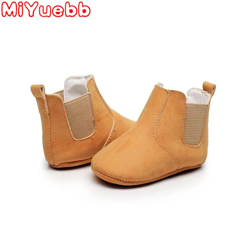 MIYUEBB/Брендовая обувь для девочек; зимние сапоги; коллекция года; сезон осень-зима; теплая детская обувь; детская обувь для маленьких мальчиков и девочек; обувь для новорожденных; Размеры 0-24 M