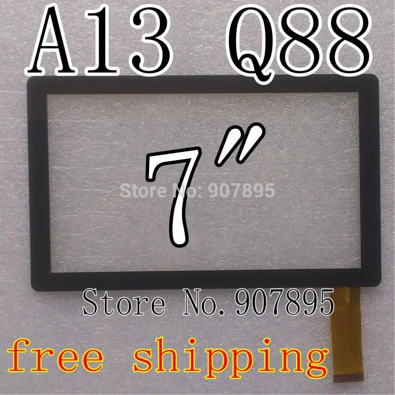 최저 2.2 용량 성 터치 스크린 교체 태블릿 터치 패널 atm7029 7 7 인치 allwinner a13 q88 q8 atm7013 태블릿 pc