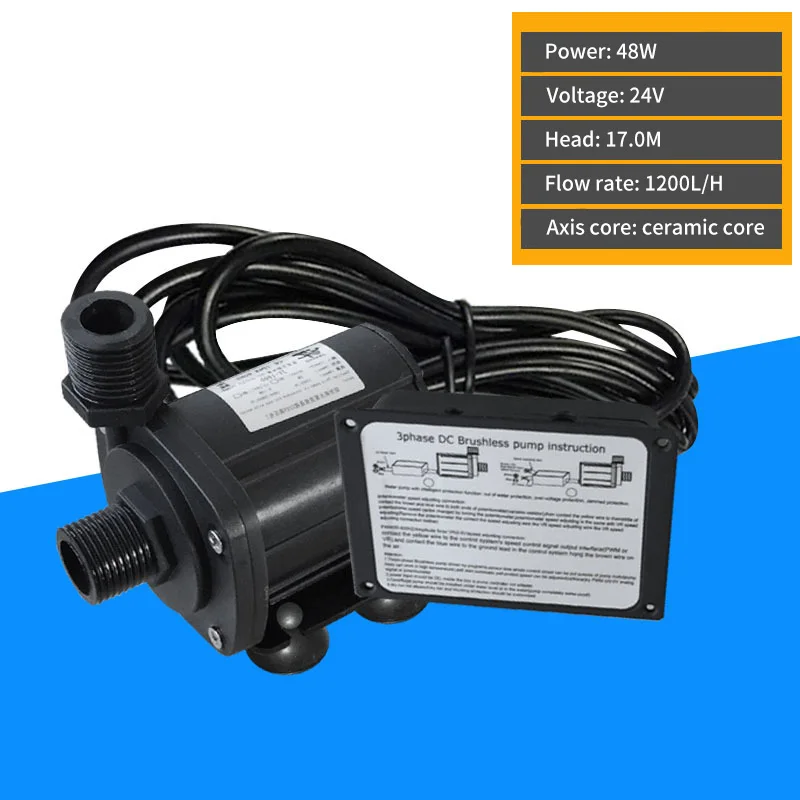 

DC Multi-function Brushless Submersible Pump High Lift Solar DC Pump Submersible Pump Deep Well Pump