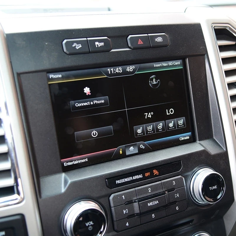 

Для Ford F150 F250 F350 F450 Edge Ranger Mustang 2015-2019 8-дюймовый экран GPS