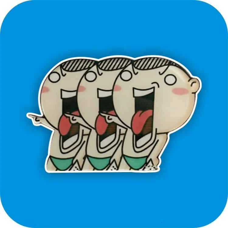 Южная Корея мультфильм животное утка Собака брошь краб украшения пряжки значок Сделай Сам одежда сумка аксессуары - Цвет: XZ2326