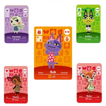 

16pcs NS Switch Amiibo NFC Animal Crossing Card invite 400 popular animal to your island mini size 21*31mm Support mixed batch