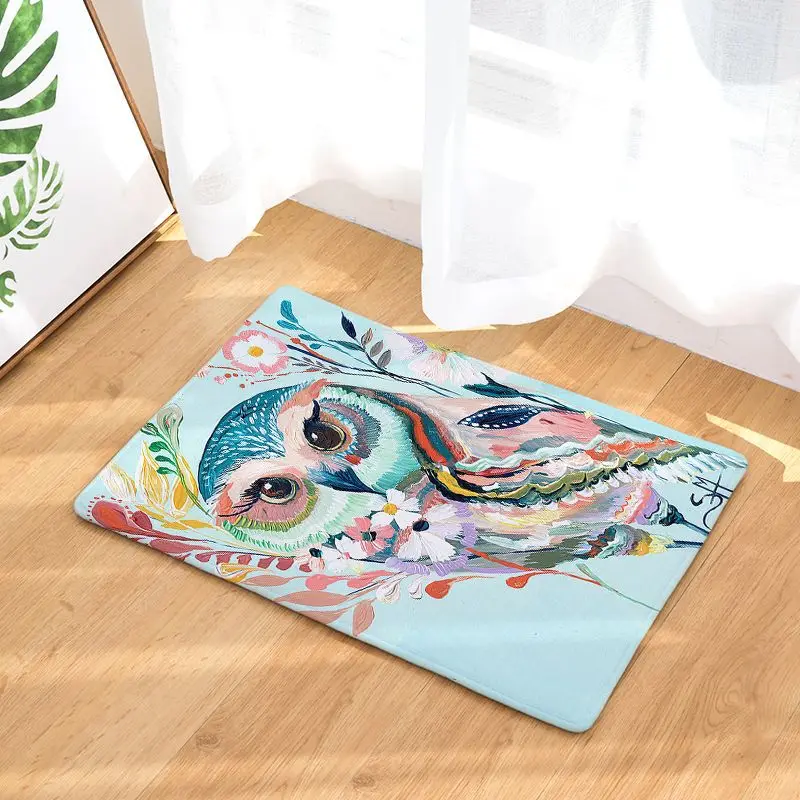 CAMMITEVER сов, коровы, овцы половой коврик с оленями коврик Кухня Нескользящие Коврики для гостиных коврики декор для входа