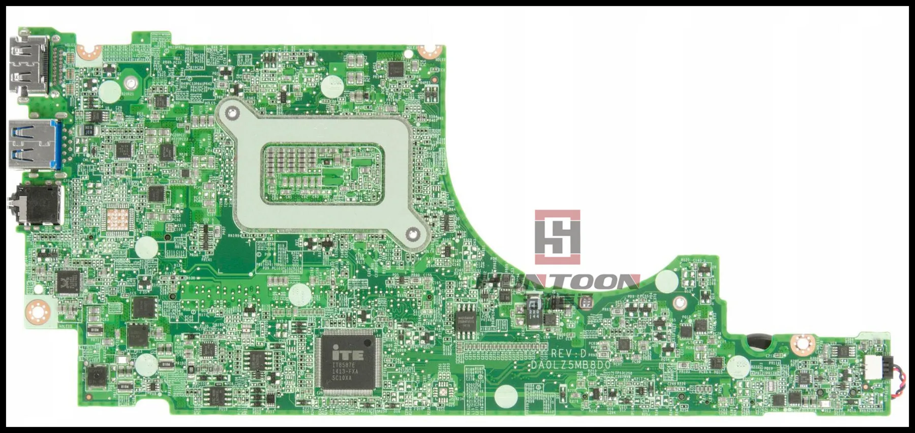 DA0LZ5MB8D0 для lenovo Ideapad U330 U330P материнская плата для ноутбука SR16Z I7-4500U DDR3L полностью протестирована
