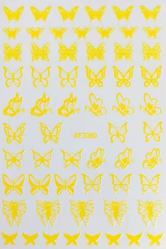 

2020 new 11 mixed color laser manicure stickers