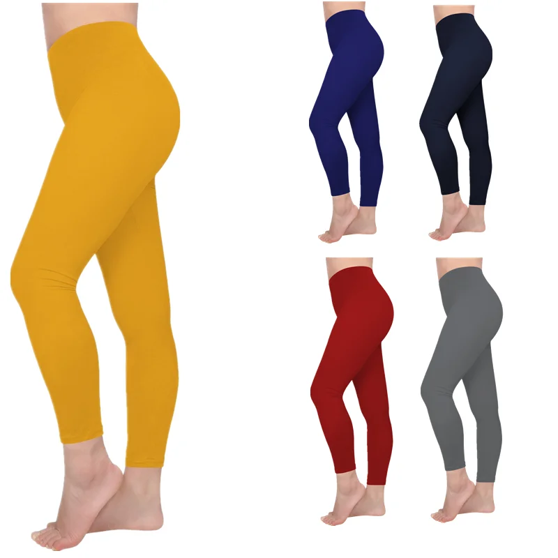 Seamless Solid Color Leggings Seamless Solid Color Leggings