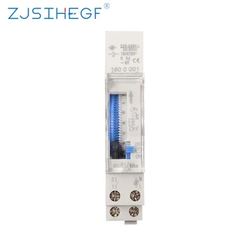 

SUL180a Time Switch Mechanical 24 Hours Programmable 220V 16A 24H 8 Settings Manual/Auto Controller