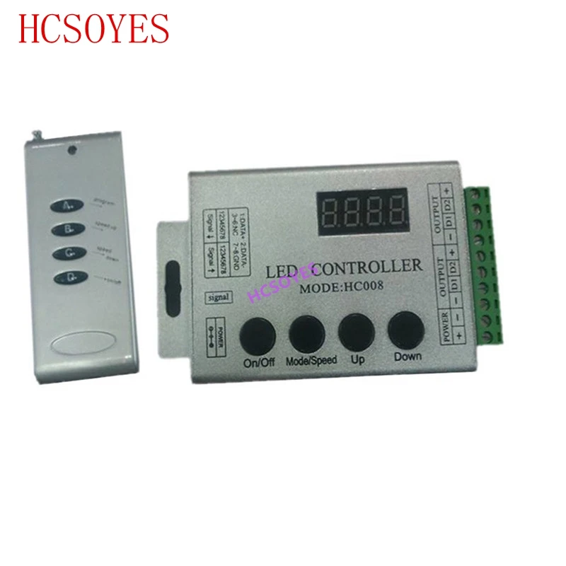 SP110E SP105E SP108E SP106E SP107E 14key 3pin HC008 музыкальный контроллер WS2812B Bluetooth SK6812 RGB/RGBW APA102 WS2811