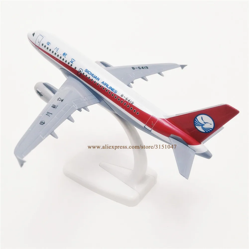 Новинка модель самолета 20 см Air China Sichuan Airlines из сплава металлическая подарок |