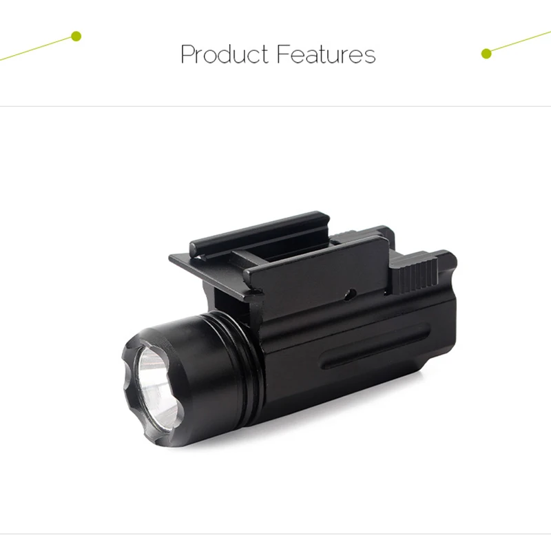 

3 Modes Airsoft Guns LED Scout Light Tactical Airsoft Weapon Light Tactical Flashlight Hunting Lamp Rifle Gun Weapon Lights