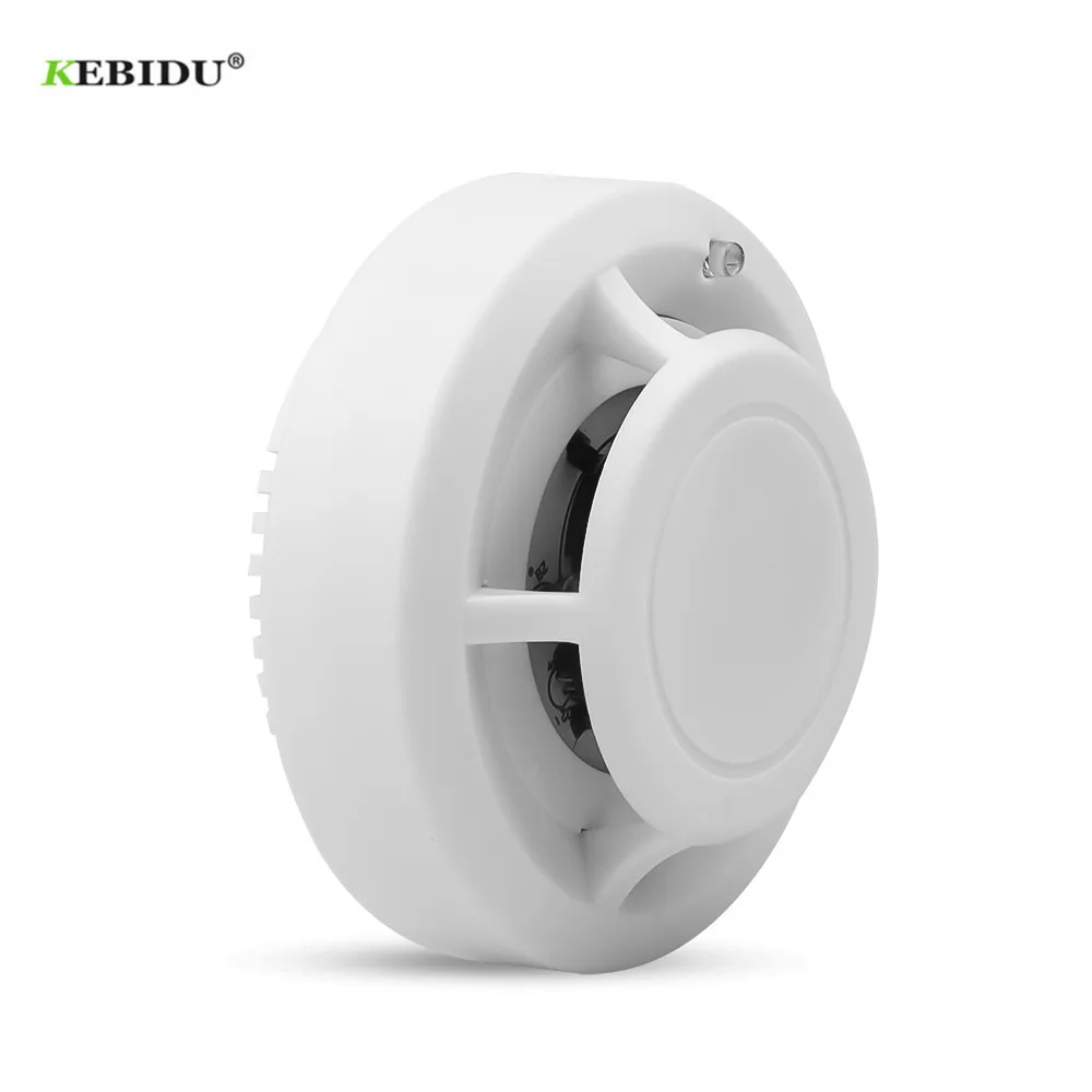Independiente de humo alarma fuego Detector sensible de alta sensibilidad estable de seguridad Detector de humo alarma inalámbrica Sensor de fuego