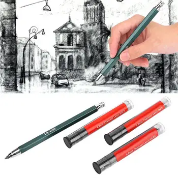 

Erasable Pencil Core Painting Automatic Pencil 4.0mm Charcoal Pencil Core for Art Making