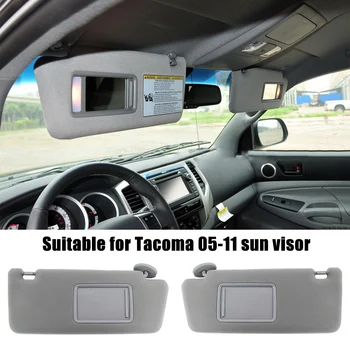 

Left Right Tool Sunshield Summer 74310-04081-B0 Accessories 74310-04080-B0 Car Interior Sun Visor Gray For Tacoma 05-11