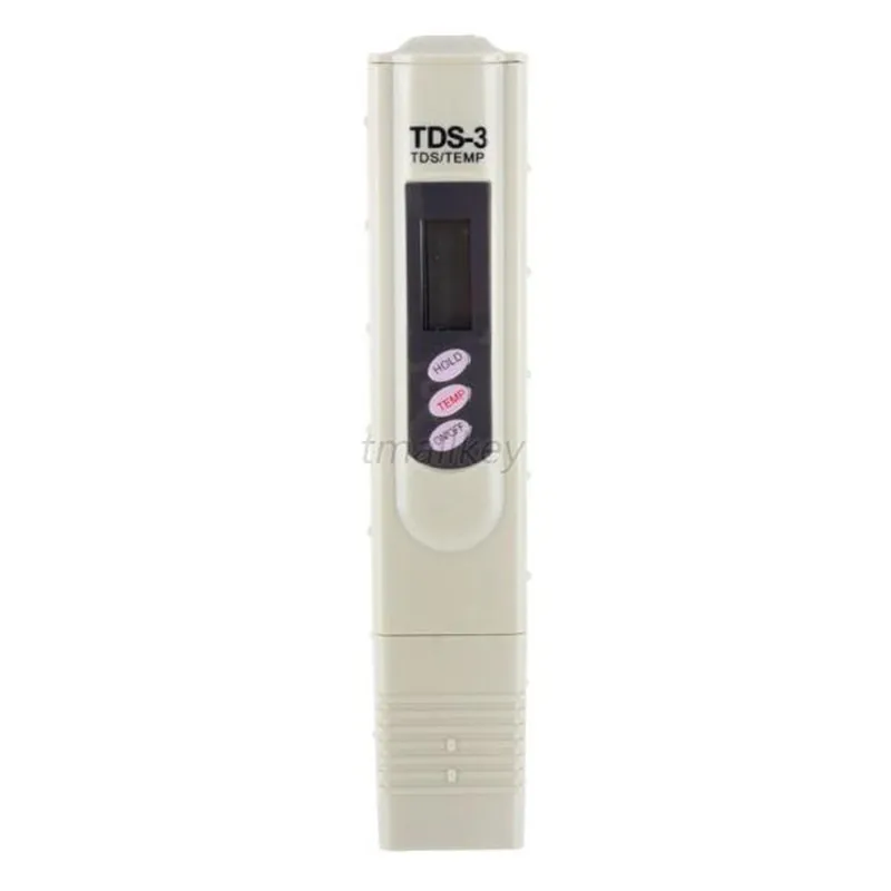 Digital TDS LCD Water Quality Purity Tester TDS Temperature Meter Pen Hot