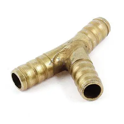 Металл 10,3 мм x 7,8 мм 3 Way Y кусок воздушный топливный шланг Столярный