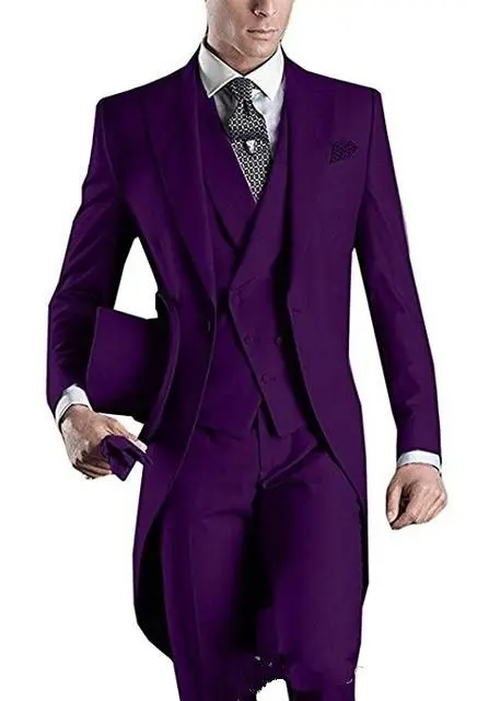 Wedding Tuxedos(jacket+pants+tie+vest 