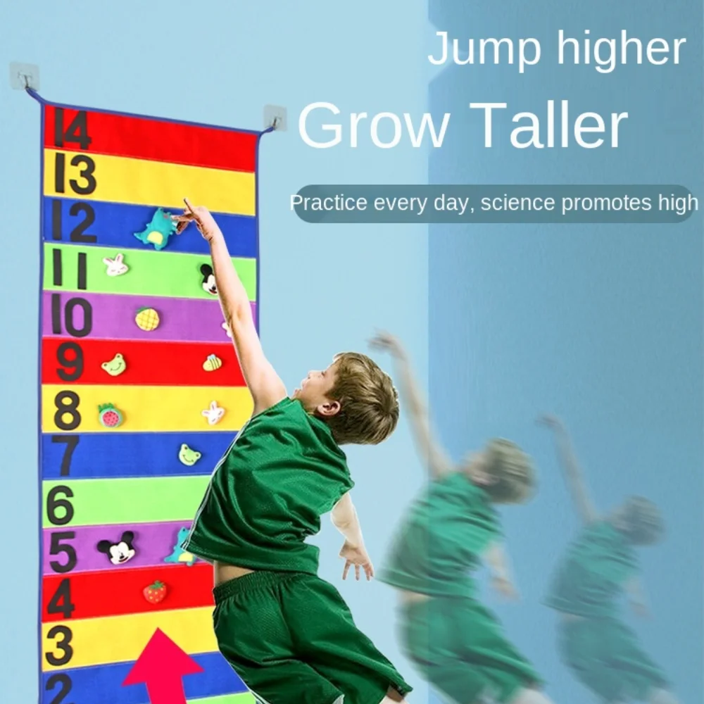 Bounce Trainer Promote Growth Sports Touch High Carpet Games Height Ruler Indoor Outdoor Sticky ball Target Toys for Children