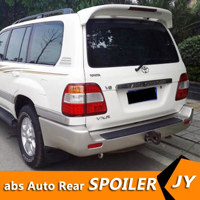 For Toyota Land Cruiser 2003 2007 Fj90 Fj100 Spoiler High Quality Abs Material Car Rear Wing Primer Color Rear Spoiler Spoilers Wings Aliexpress