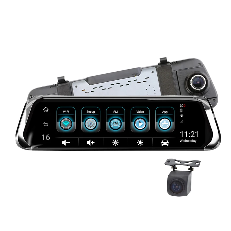 

E08 Pro America Version 4G 10 Inch ADAS Dash Camera Dual Cams HD1080P GPS Navi Car Video Recorder WIFI Hotspot Bluetooth EEN