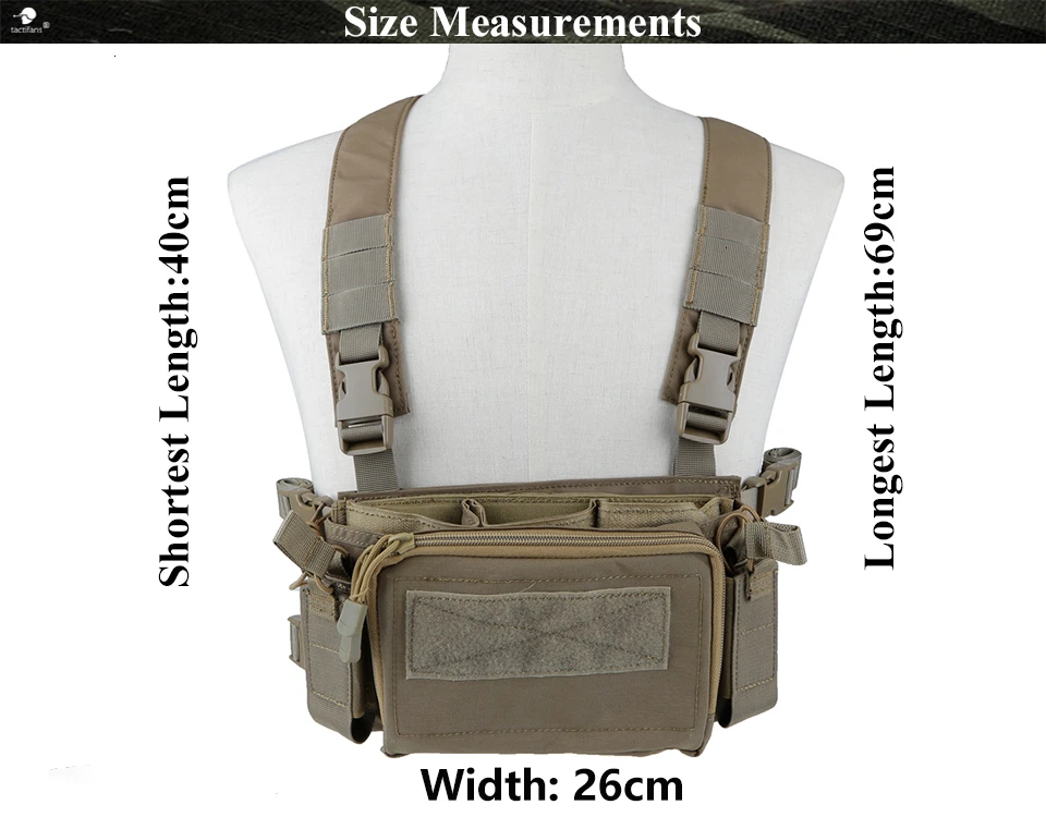 Tactical Vest Army Chest Rig Carrier Armor H X Harness Rifle Pistol Magazine Pouch CRX Hunting Equipment Accessories 500D Nylon