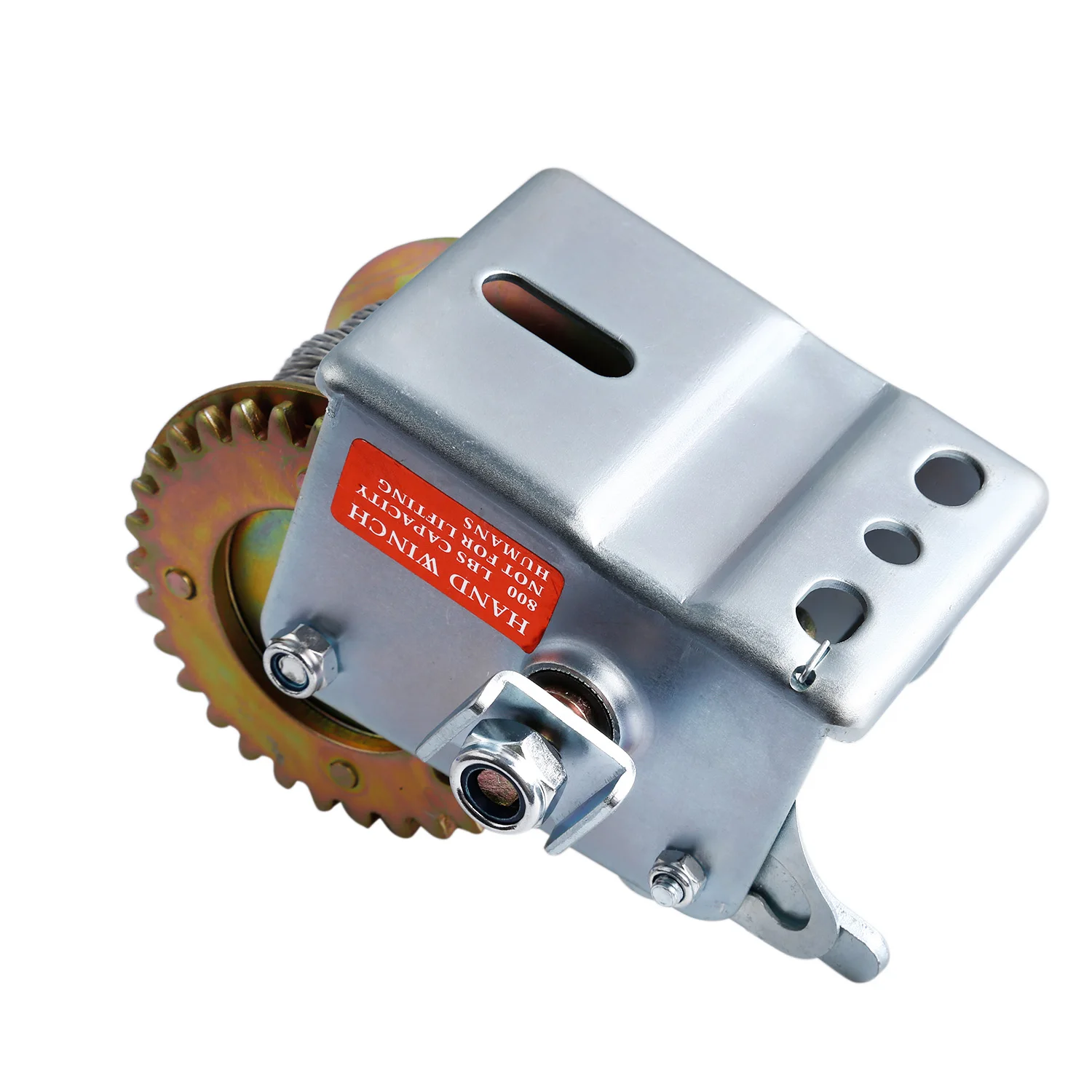 

Hand manual Winch 10m/33ft 363kg(800Lb) household working Lifting Sling hand tool parts boat truck winches