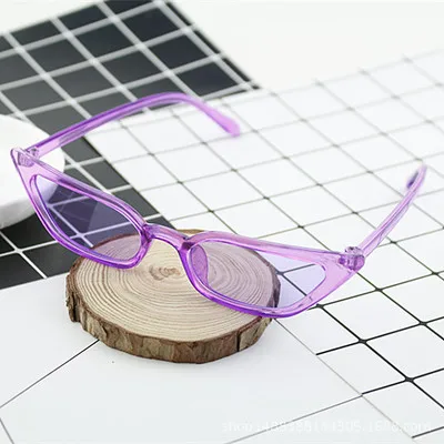 Модные мужские и женские Винтажные Солнцезащитные очки с кошачьим глазом в стиле ретро, небольшая оправа, UV400, модные очки для водителя, роскошные брендовые дизайнерские