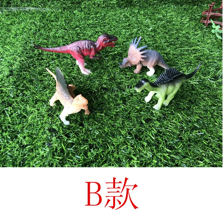 Jurassic Имитация Динозавра модели статического динозавра пластиковая Т-игрушка Rex набор животных мульти-выбор