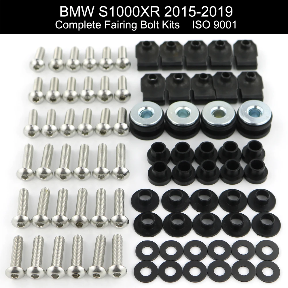 Подходит для BMW S1000XR 2015 2016 2017 2018 2019 Полный Комплект болтов обтекателя винты кузова