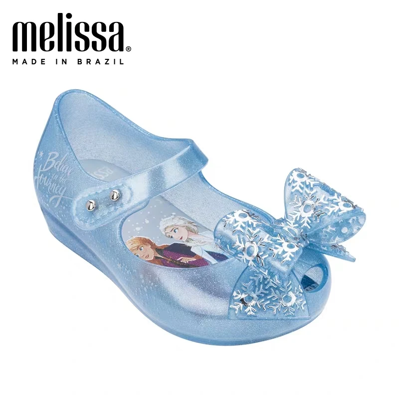 Мини сандалии Melissa для девочек 2020 летняя обувь детей водонепроницаемые