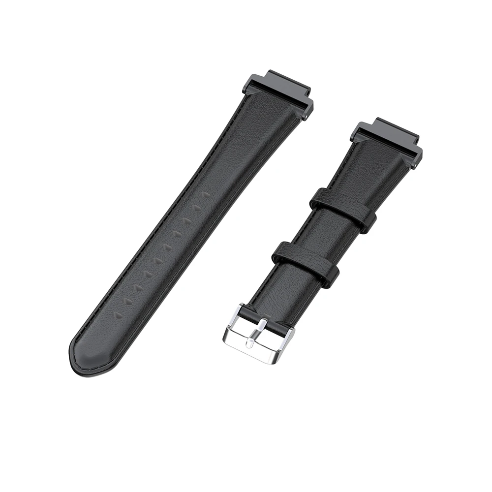 Для Garmin Forerunner 220 230 235 620 735 S20 S5 S6 Смарт-часы замена Кожаный ремешок наручные часы на запястье