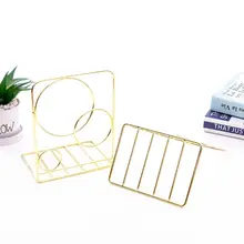 2 шт круглые металлические настольные концы для книг подставка держатель Полка Bookrack