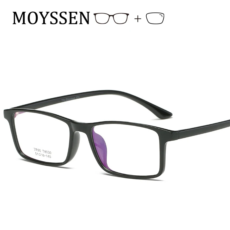 

2020 Men's Business Rectangular TR90 Glasses Frame Women Fashion Small Square Optical Myopia Eyeglasses Prescription Eyewears