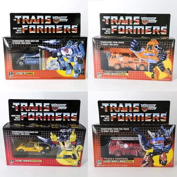 

Genuine Transformers Autobot Collection Sunstreaker Infrerno Grapple Mirage Deformation Robot Car Model Boy Adult Christmas Gift