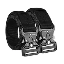 

2021 New Elastic Belt Official Genuine Hard Metal Quick Release Buckle Men's Tactical Belt Men Accessories Dropshipping