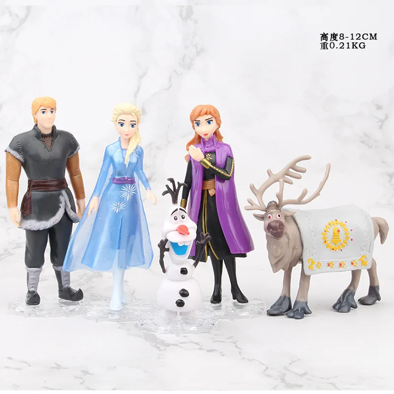 5 шт./лот disney «Холодное сердце» Isanna игрушка кукла льда «Анна» и «Снежная королева», работает от модель владельцев автомобилей игрушки