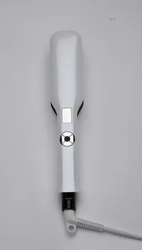 

Nano Titanium Wide Plate Flat Iron Ceramic Hair Straightener Curler Fast Heating Chapinha Straightening Brush With LCD Display