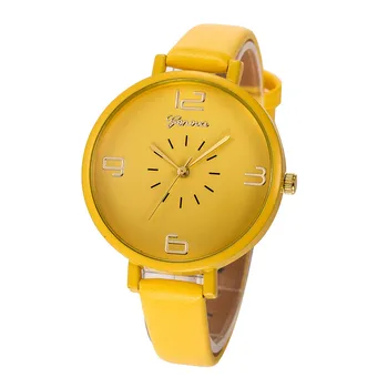 Women Casual Leather Quartz Watch