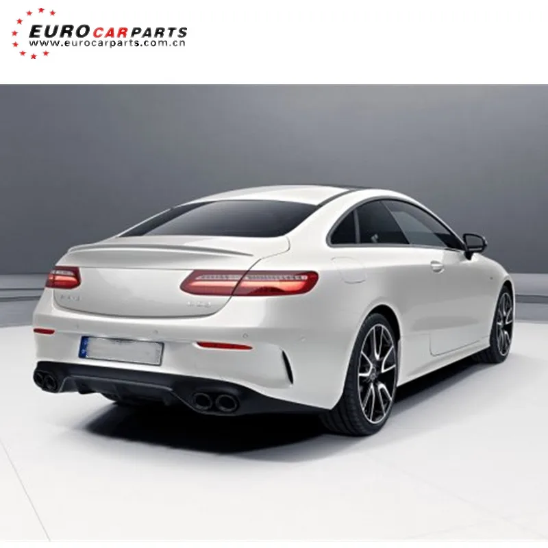 W213 coupe диффузор для E class 2018 2019Y sport to E53 стильный с выхлопными наконечниками|Обвесы|