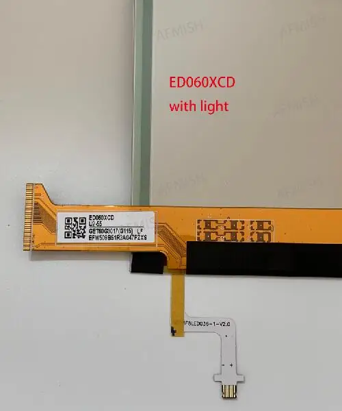 ED060XCD 100% новый eink ЖК дисплей экран с подсветкой без касания для электронных книг