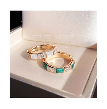 

1:1 high quality luxury ring women 100% 925 sterling silver Monaco design cubic zircon engagement finger rings fashion jewelry