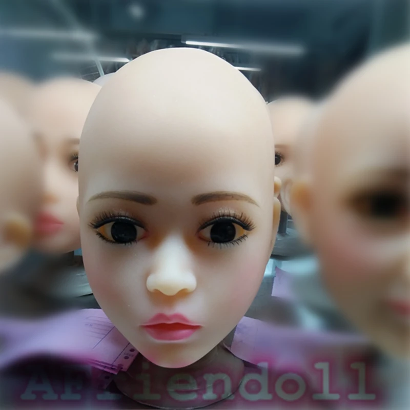 

W1-6Type Oral Sex Doll Head Factory Photo Lifelike Beauty Doll Head. A Wig Will Be Given When Buying