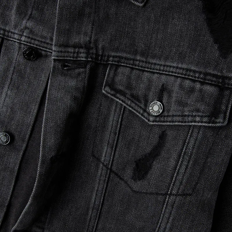 Buy HW Autumn Classic Slim Denim Shirt Men Long Sleeve Blue Sunscreen Work Clothes High Quality Fashion Cotton Shirt