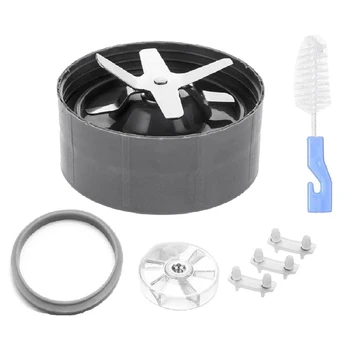 

7Pcs Agitator Accessories for Nutribullet 600W 900W Knife Holder Anti-Vibration Pad Sealing Silicone Ring Set