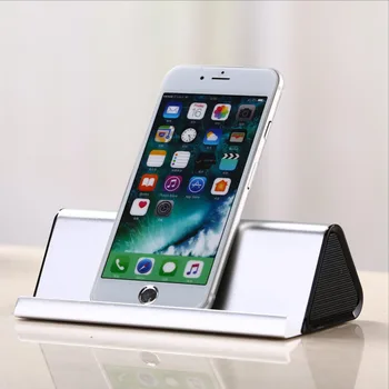 

Bluetooth Speaker Phone IPAD Stand Bluetooth Audio Wireless Multi-function Music Portable Smart Speaker With LED Display