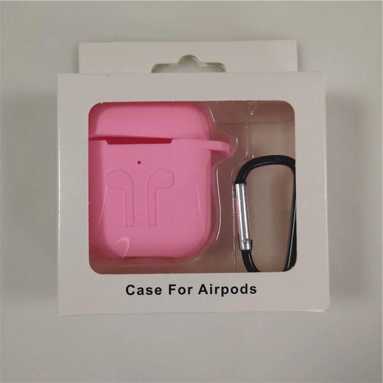 DHL 100 шт для Apple AirPods 1 2 защитный Ударопрочный силиконовый чехол с пылевым штекером iPhone 7 Bluetooth наушники